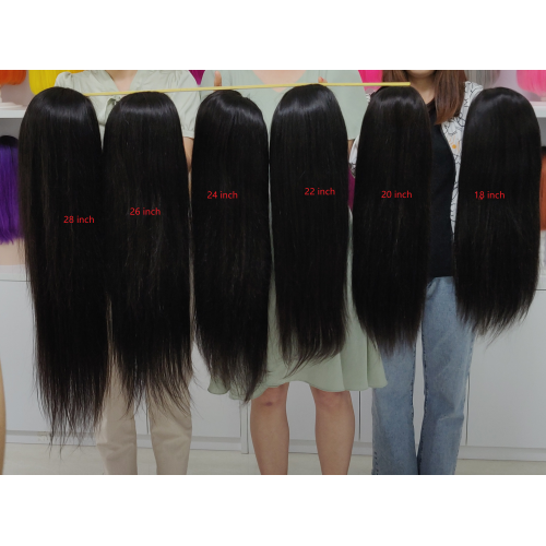 Immediately Shipping 150% Density 16-28 Inch Straight Wave 13*4 Lace Wig